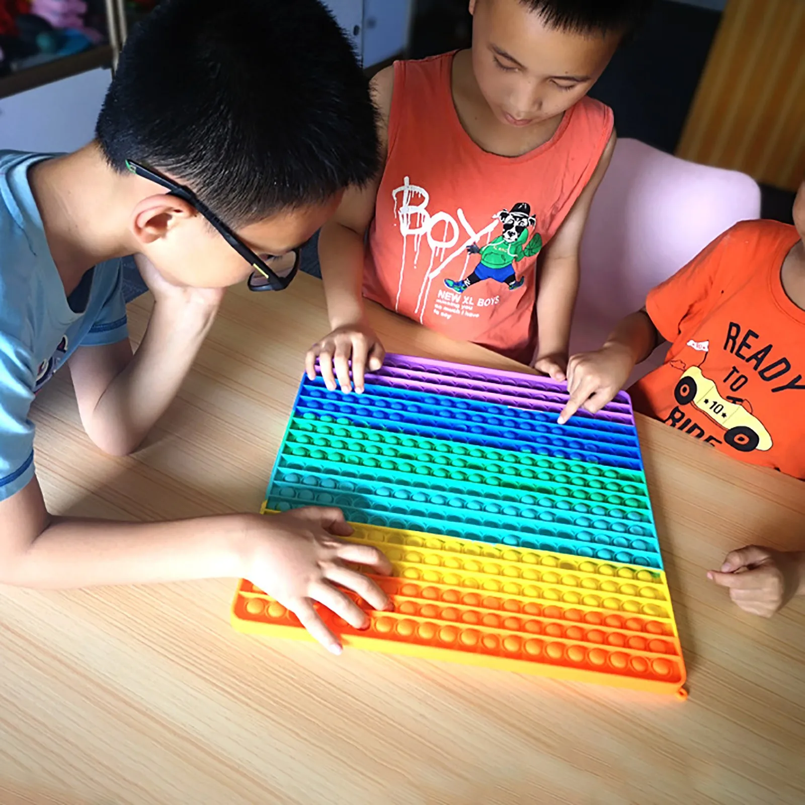 

Big Size Push Bubble Fidget Toys Hot Adult Stress Relief Toy Antistress Soft Squishy Anti-Stress Gift