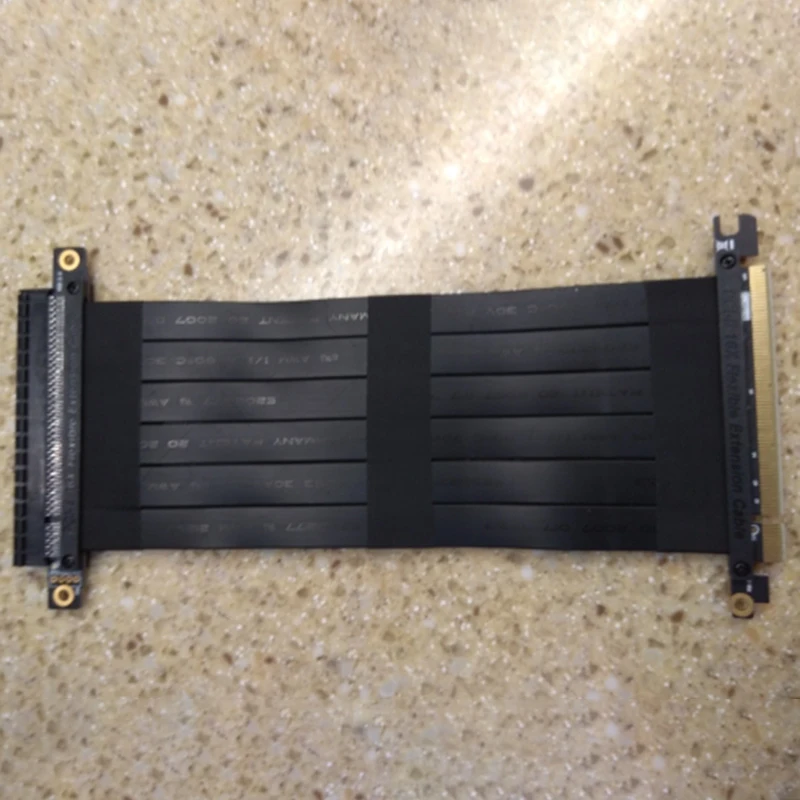 PCI Express 3 0 высокая скорость 16X гибкий кабель Удлинительный порт адаптер переходная