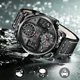 Men Watch FOXBOX New Electronic Sport Wristwatch Waterproof Quartz Watches Mens Fashion Leather Watch for Men Relogio Masculino Other Image