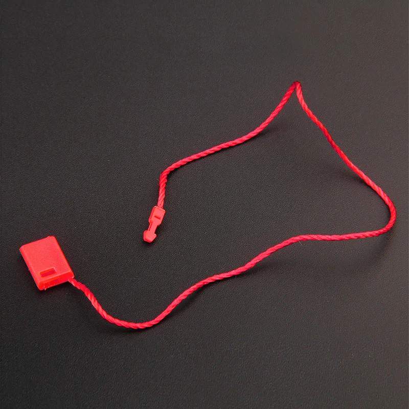 300 шт. высокопрочная черная полиэфирная нить для шнура бирки одежды 18 см