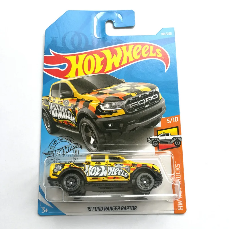 Hot Wheels 1: 64 Автомобиль NO.174-218 TESLA MAZDA JEEP FORD CHEVY VOLKSWAGEN металлическая литая модель автомобиля детские игрушки подарок - Цвет: 185-2019