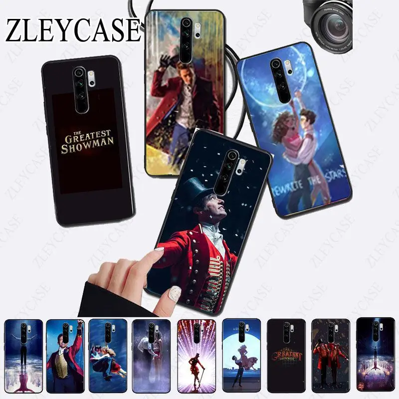 The Greatest Showman черный мягкий чехол для redmi note8pro note7 note5 note6pro 7A 8A 8 note9s note9pro мобильные