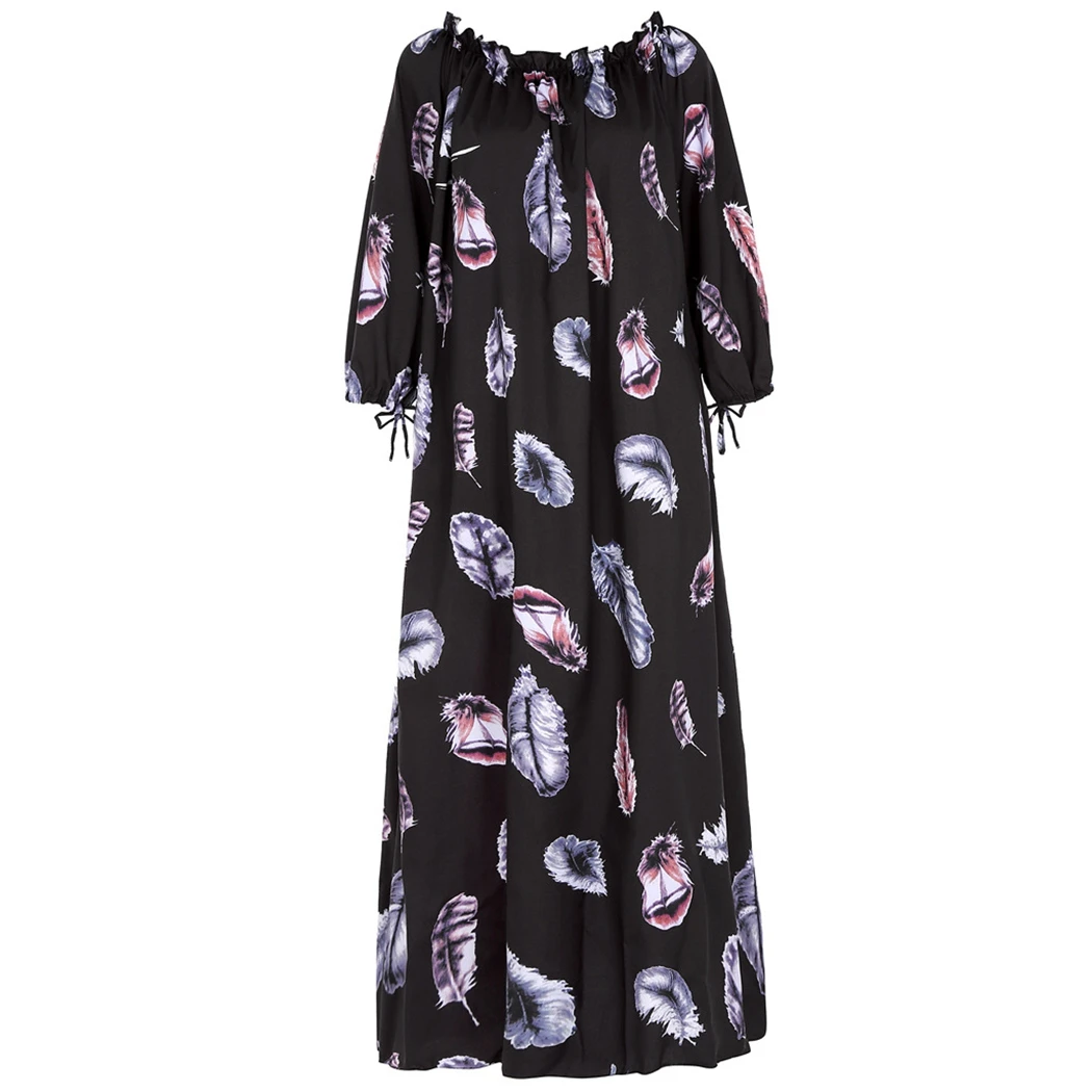 Большие размеры 5xl элегантное женское Макси платье с вырезом лодочкой 2019 Новое