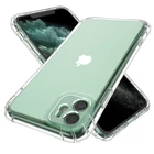 Защитный прозрачный чехол для камеры для iPhone 11 Pro Max 13 12 Mini 13Pro X XR XS 8 Plus 7 SE 2020 6S, прозрачный силиконовый чехол для телефона