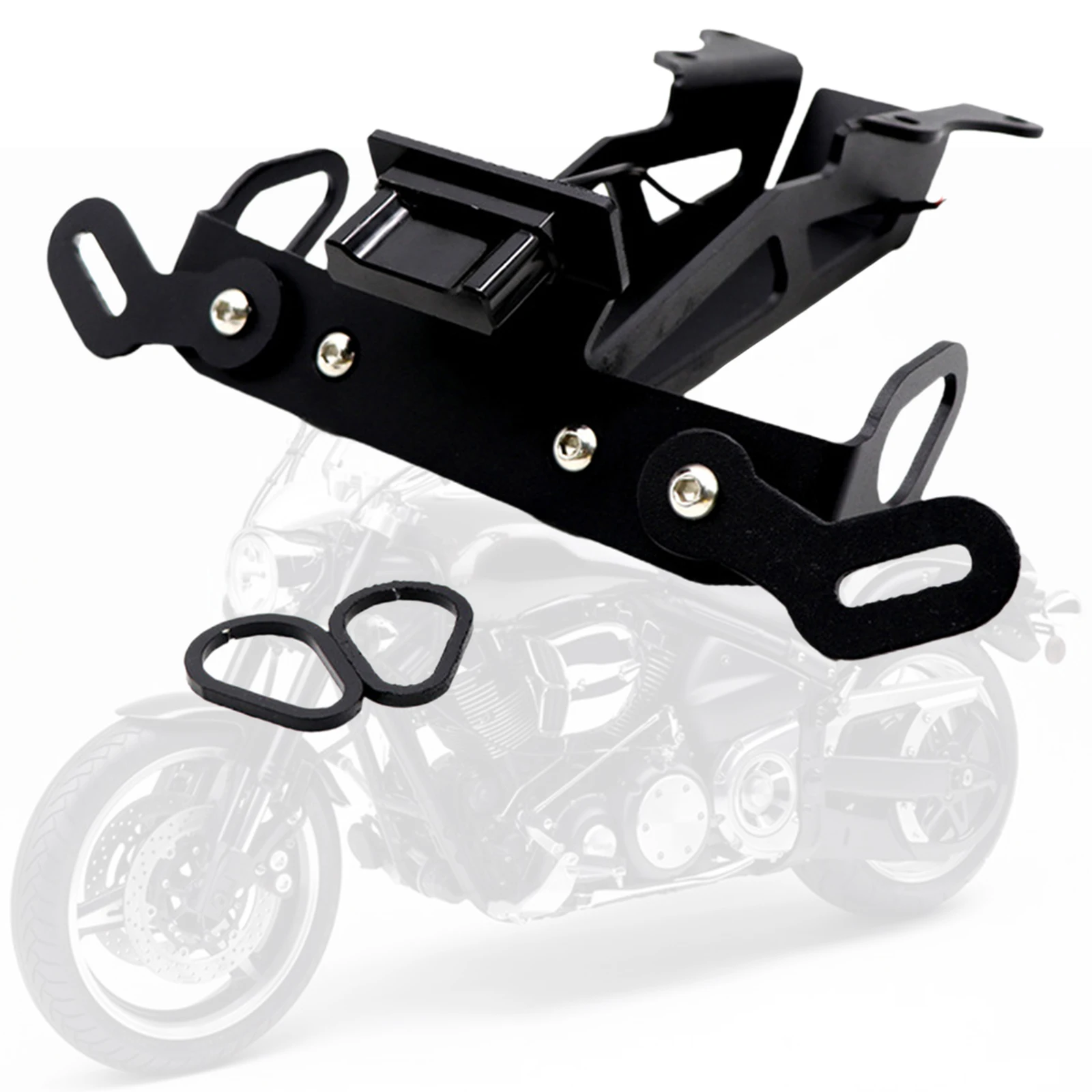 

Задний кронштейн держателя номерного знака для замены Yamaha FJ-09 2015-2019