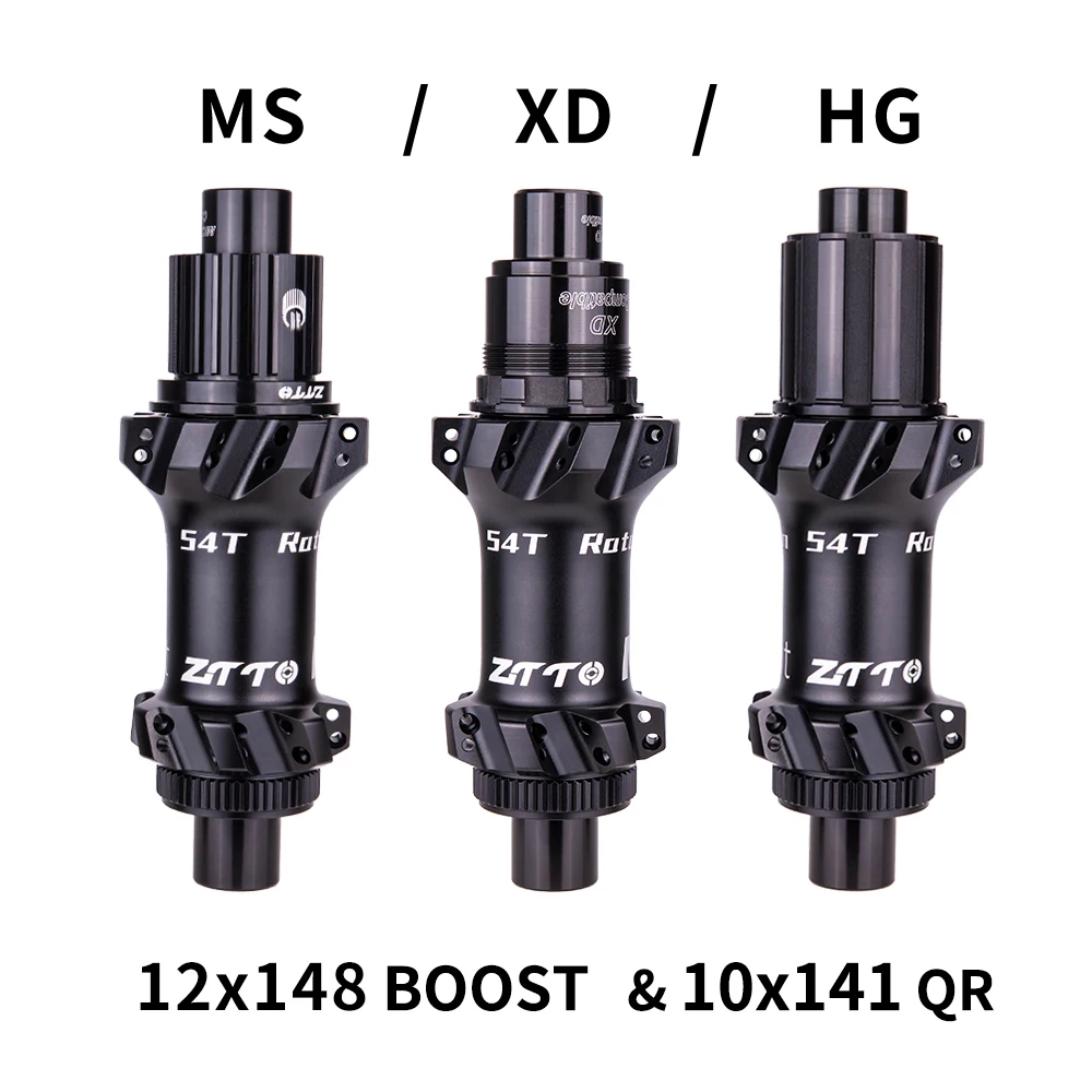 ZTTO M1 MTB Straightpull BOOST 148 Hub Ultralight 28 Hole 54T трещотка HG XD MS Core 12 Speed Thru Axle h велосипедный