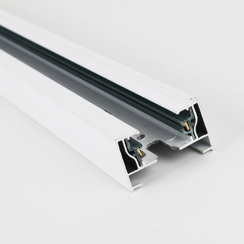 Светодиодный направляющий светодиодный 2x50 см рельсовый фонарь черный и белый