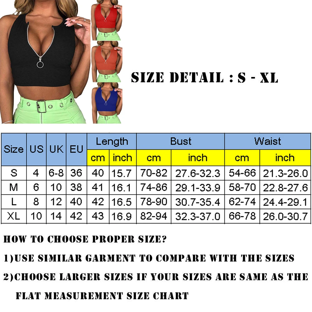 

2021 Summer New Women Ladies Sexy Casual Tank Top Vest Sleeveless Summer Crop Top Slim Shirt Cami Top Black Blue Orange Red