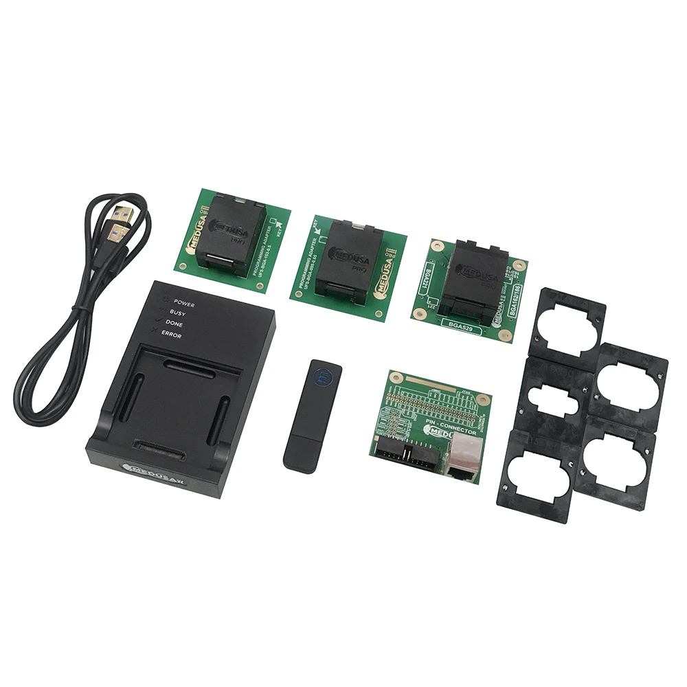 Медуза коробка Pro II полный комплект (UFS95/UFS153/eMMC 4 в 1 гнездо адаптера) | Мобильные