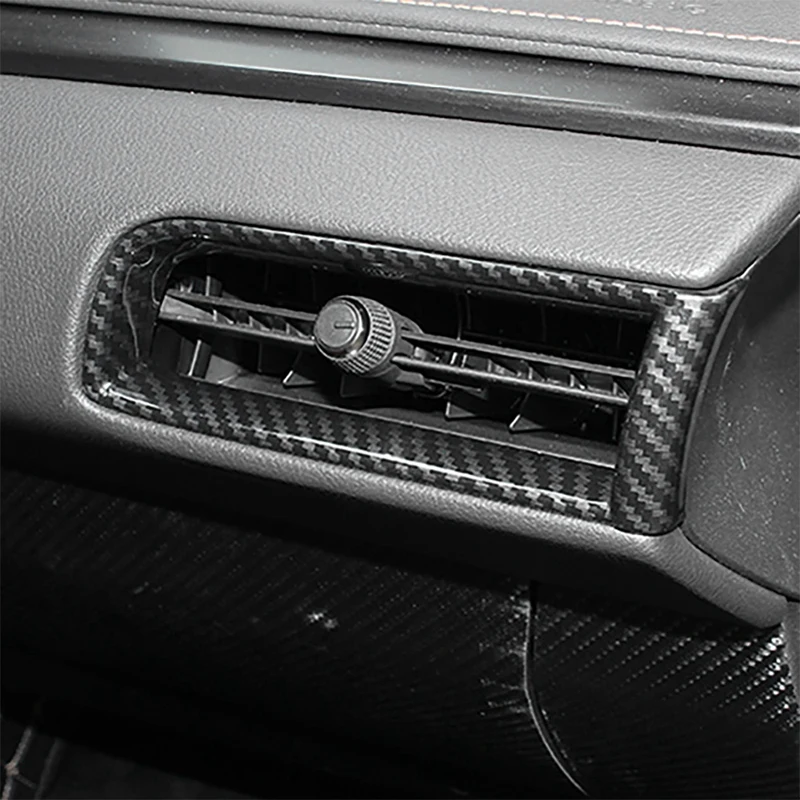 

for Lexus UX260H Ux200 Ux300 2019-2020 Carbon Fiber Console L&R Air Outlet Vent Cover Trim