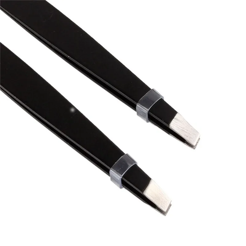 1pcs Cosmetic Eyebrow Tweezers Stainless Steel Face Hair Removal Eye Brow Trimmer Eyelash Clip Beauty Makeup Tool
