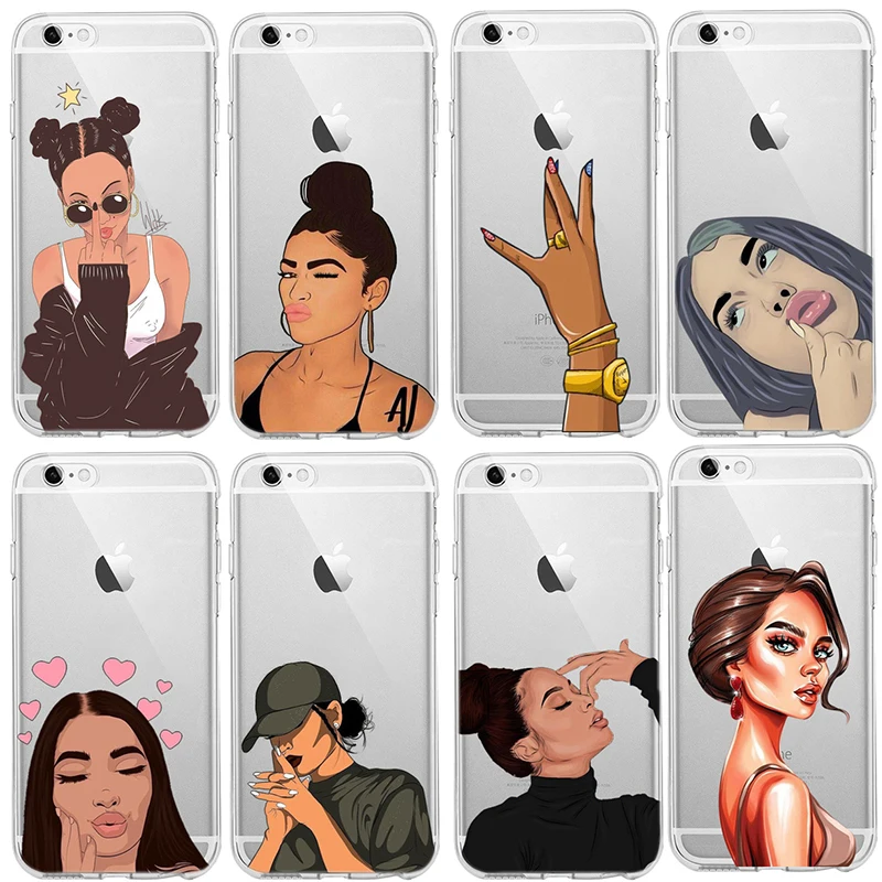 Мягкий силиконовый чехол для телефона Goddess Art Princess девочек iPhone 6 s 7 8 Plus X XR XS 11 Pro MAX |