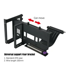 Cooler Master Riser Cable PCIE 3.0 X16 For GPU Vertical Installation Extend Graphics Card Vertical Installation Bracket
