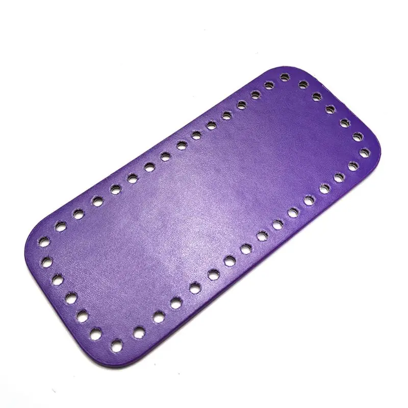 

Leather Bottom Shaper Base Cushion Pad Knitting Crochet Bag Nail Bag Accessories for Shoulder Handbag Making DIY Purse