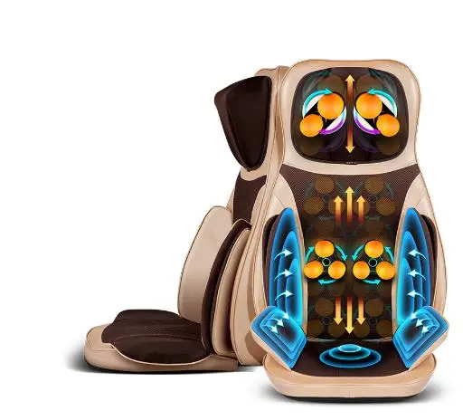 Новейшая электрическая подушка безопасности для всего тела массажная шиацу