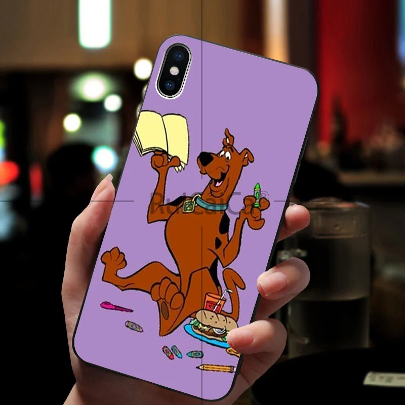 Ruicaica Shaggy and Scooby Doo TPU Soft Silicone Phone Case Cover for iPhone X XS MAX 6 6S 7 7plus 8 8Plus 5 5S XR 11 11pro max |