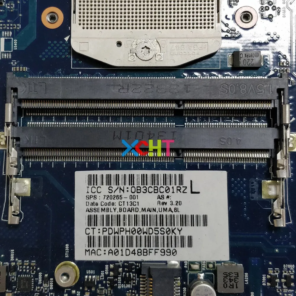 Для hp Envy 17-J серии 17T-J000 M7-J серии 720265-501 720265-001 720265-601 6050A2549501-MB-A02 UMA HM87 материнская плата тестирование