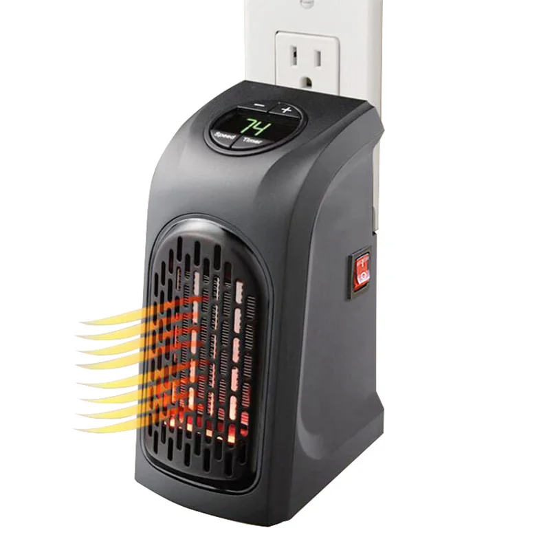 Бытовой ОБОГРЕВАТЕЛЬ PTC 400 Вт с вилкой Стандарта ЕС и США электрический