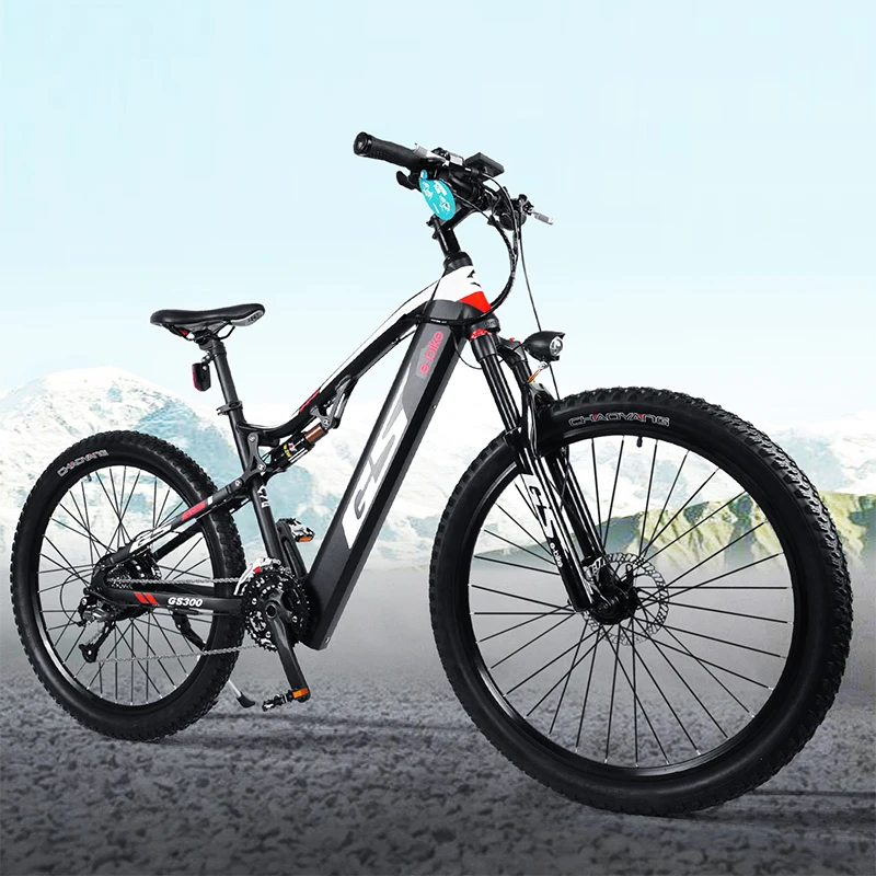 Электрический электровелосипед с мягким задним ходом 27 5 дюйма 48 в 17 Ач скрытая