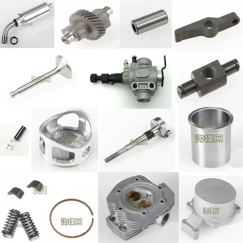 Запчасти для двигателя ASP FS120AR с тремя лезвиями и четырьмя тактами|Детали