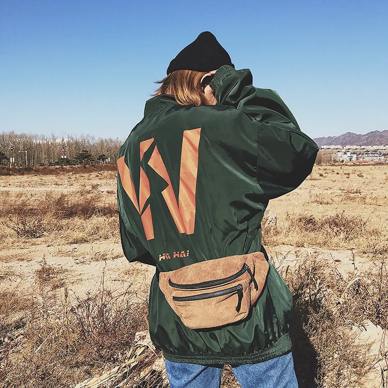 Вельветовая поясная сумка дизайнерская нагрудная сумочка на молнии Спортивная