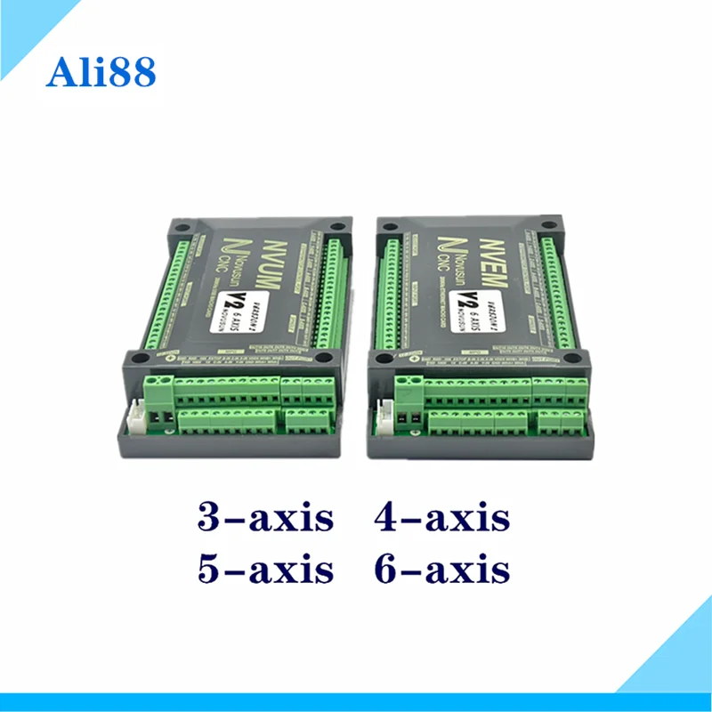 

NVUM/NVEM 3axis 4axis 5axis 6axis CNC Controller USB/Ethernet Interface Board Card for Stepper Motor MACH3 Motion Control Card