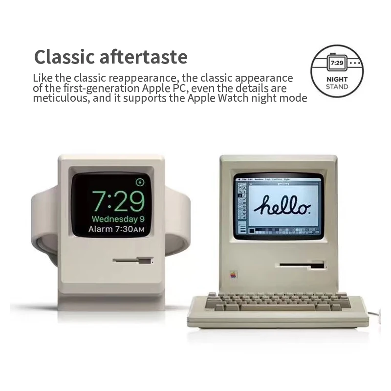 Подставка для смарт-часов силиконовая зарядная подставка подходит Apple Watch