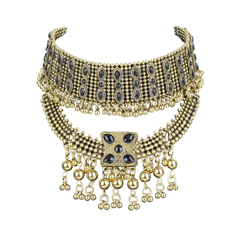 Богемное ювелирное изделие изысканное ожерелье национальное панк хип-хоп