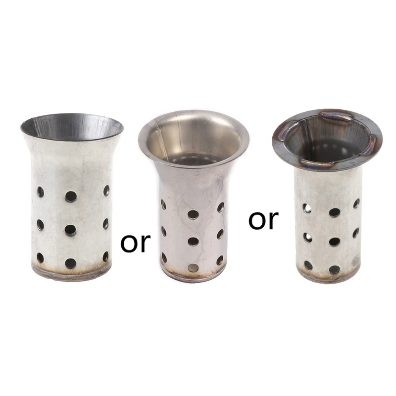 60 мм нержавеющая сталь универсальный глушитель для мотоцикла дБ убийца Шум звук