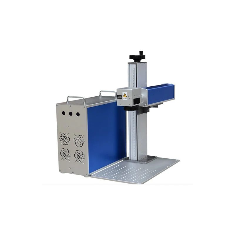 

Portable optical fiber laser marking machine 20W, used for marking metal plastics