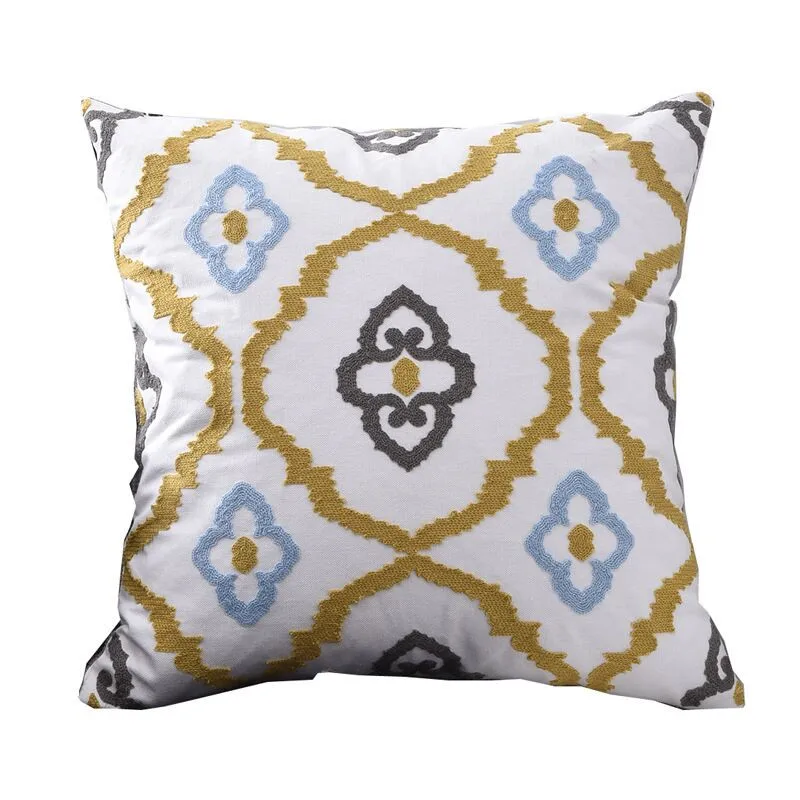 Наволочка в американском стиле винтажная хлопковая наволочка для подушки с