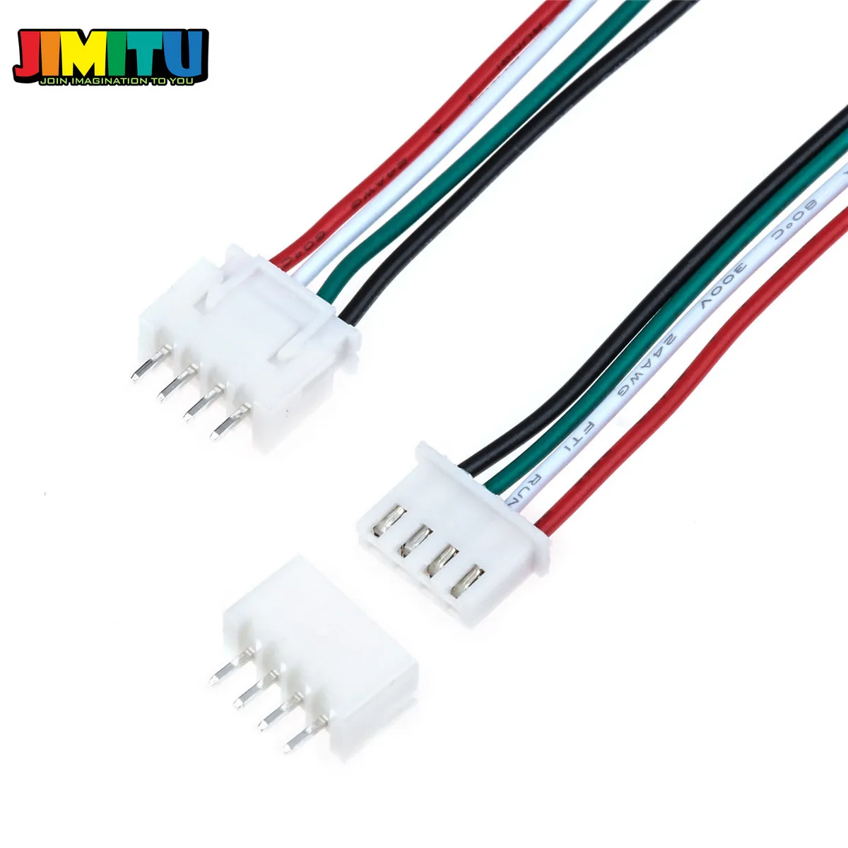 10 шт./комплект 4-контактный разъем Micro JST XH 2 54 мм 24AWG 1007 проводов 150 | Игрушки и хобби
