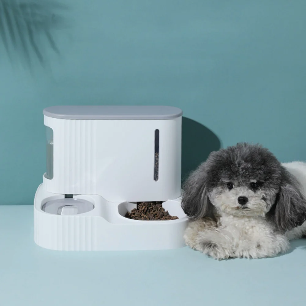 

Pet Automatic Water Dispenser Detachable Bowl Dog Food and Water Dispenser Set