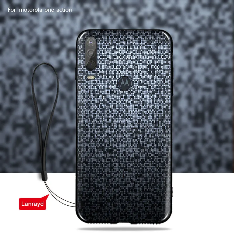cidibang Дерево зерна для Motorola One Action Чехол Мягкий ТПУ силиконовый Модный рисунок для Motorola One Action Funda Coque мягкий бампер - Цвет: cidibang