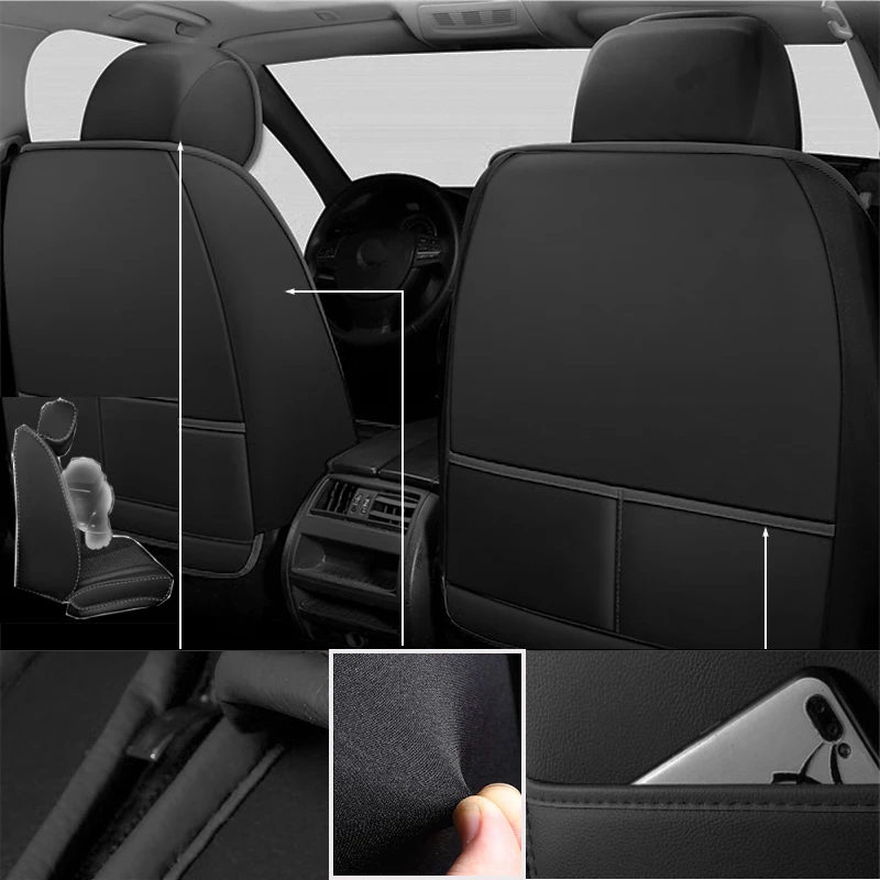 Набор чехлов для автомобильных сидений универсальные подушки безопасности