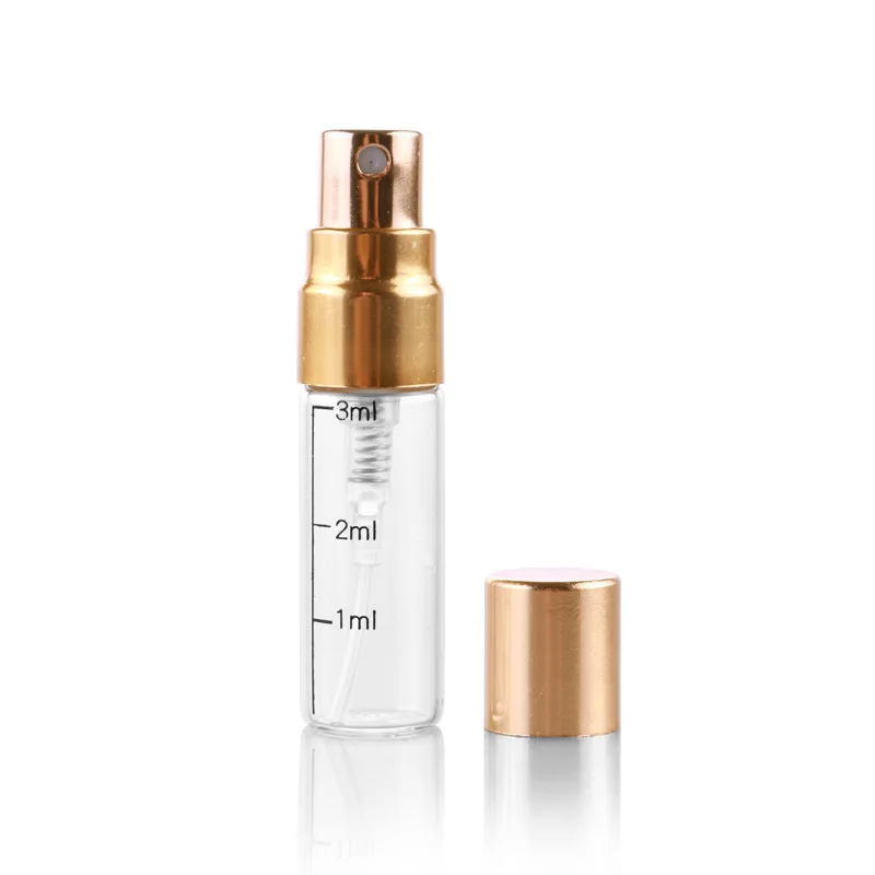 100 шт./лот многоразовый флакон для духов пустой с распылителем алюминиевый