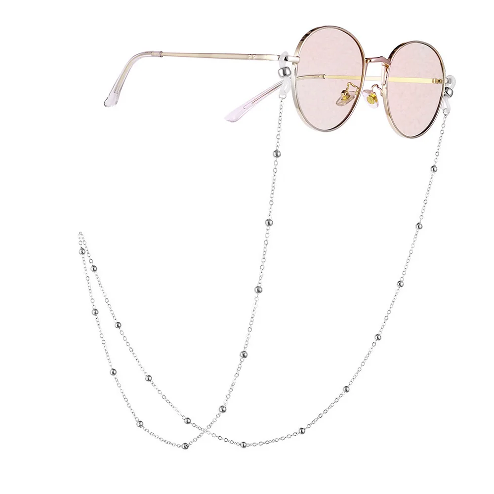 Цепочка для солнцезащитных очков Женская цепочка для очков brillenkoord cadena gafas держатель для очков с жемчугом аксессуары для очков Золотые очки с цепочкой D40