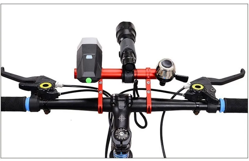 JLETOLI велосипедные стойки MTB руль Расширенный кронштейн бар компьютер держатель телефона велосипед сплав многофункциональный поддержка расширитель