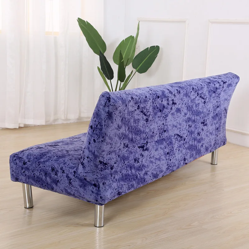 Однотонные универсальные Нескользящие синие и красные безрукавные Чехлы для