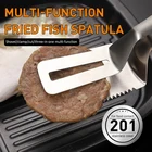 Набор кухонных принадлежностей с зажимом для стейка, щипцы для барбекю, жареная рыба, лопатка, зажим для хлеба, инструменты для мяса из нержавеющей стали