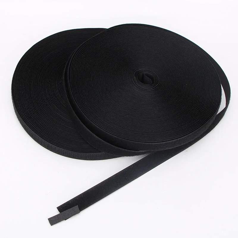 24 м длина Волшебная крепежная лента крюк петля боковой кабель галстук 2 см Ширина