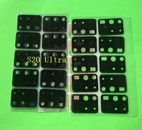 50pcs rear back camera glass lens cover for samsung galaxy s20 plus s20 ultra with ahesive sticker