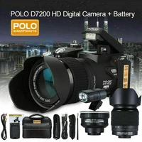d7200 auto focus full hd digital camera professional camera 3 lenses switchable external flash