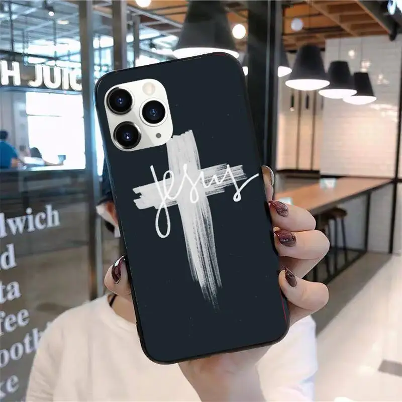 

Jesus Phone Case for iPhone 11 12 mini pro XS MAX 8 7 Plus X XS XR
