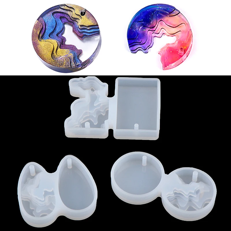 Сращивания остров горы эпоксидной смолы силиконовые формы сушенный цветочный