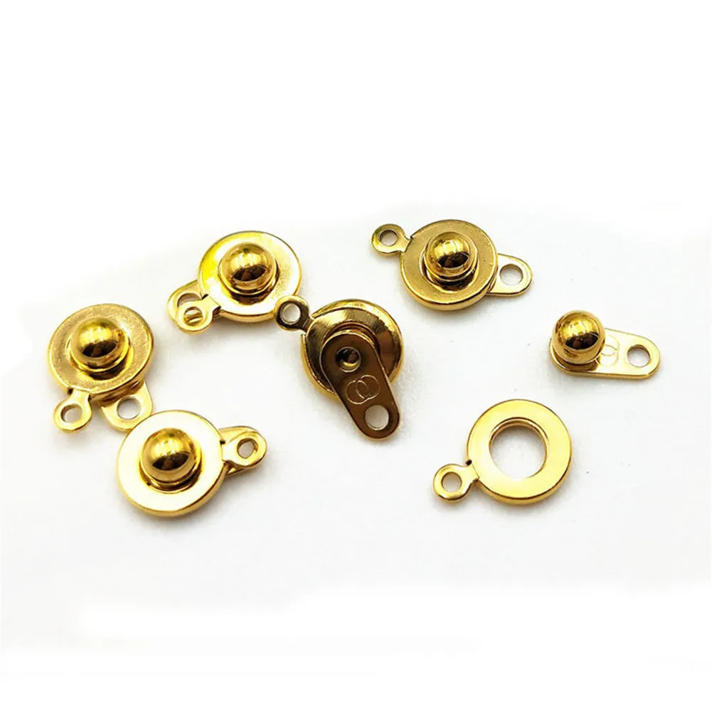 5 шт./лот новый дизайн вращающиеся застежки из нержавеющей стали круглый шарик