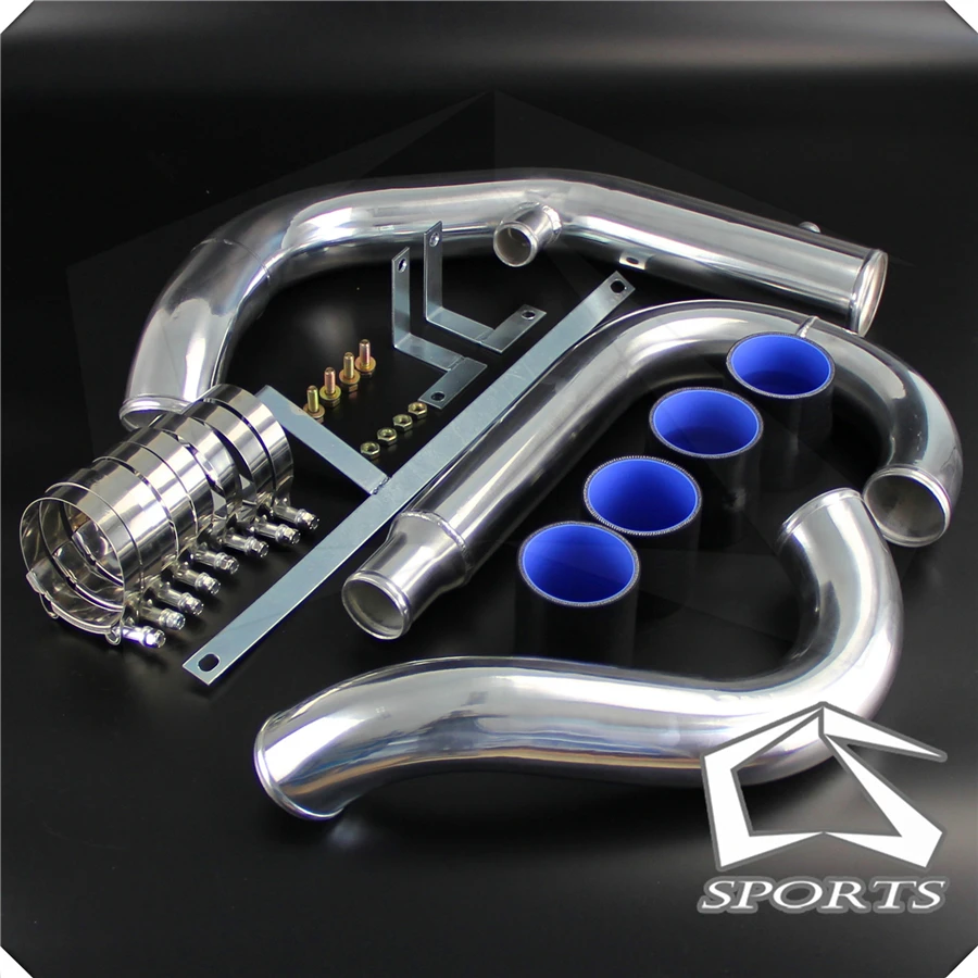 Интеркуллер FMIC Трубопроводный комплект подходит для M * itsubishi L ender EVO 7 8 9 CT9A 4G63 |