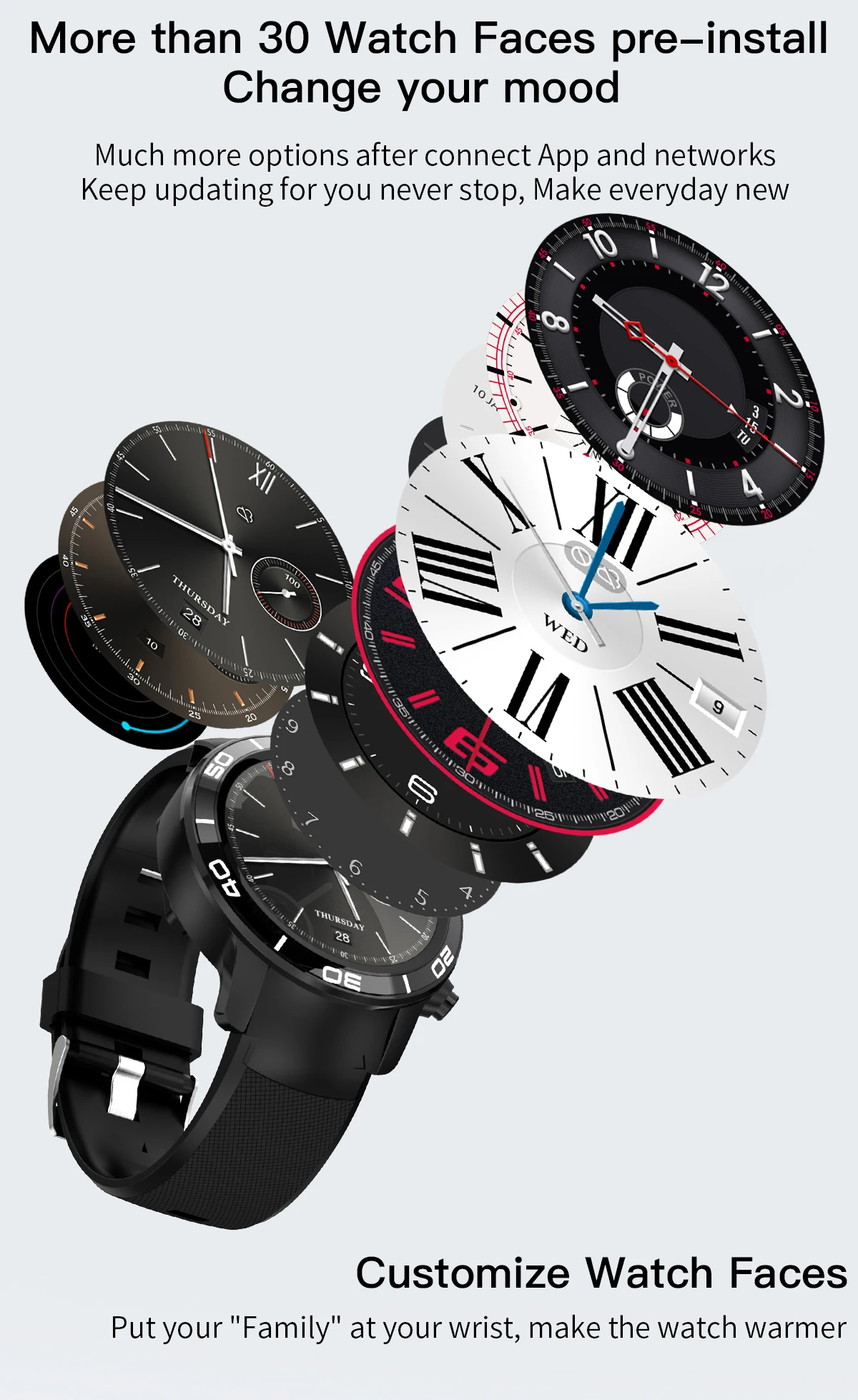 Умные часы H8 4G Smartwatch IP68 Водонепроницаемый MTK6739 1 ГБ/ОЗУ 16 Гб/ПЗУ 630 мАч монитор сердечного ритма смартфон для IOS Android