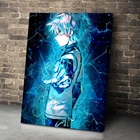 Картина на холсте Killua Zoldic Hunter X Hunter, постер с HD печатью, аниме, настенное искусство, Декор для дома, гостиной, модульная рамка