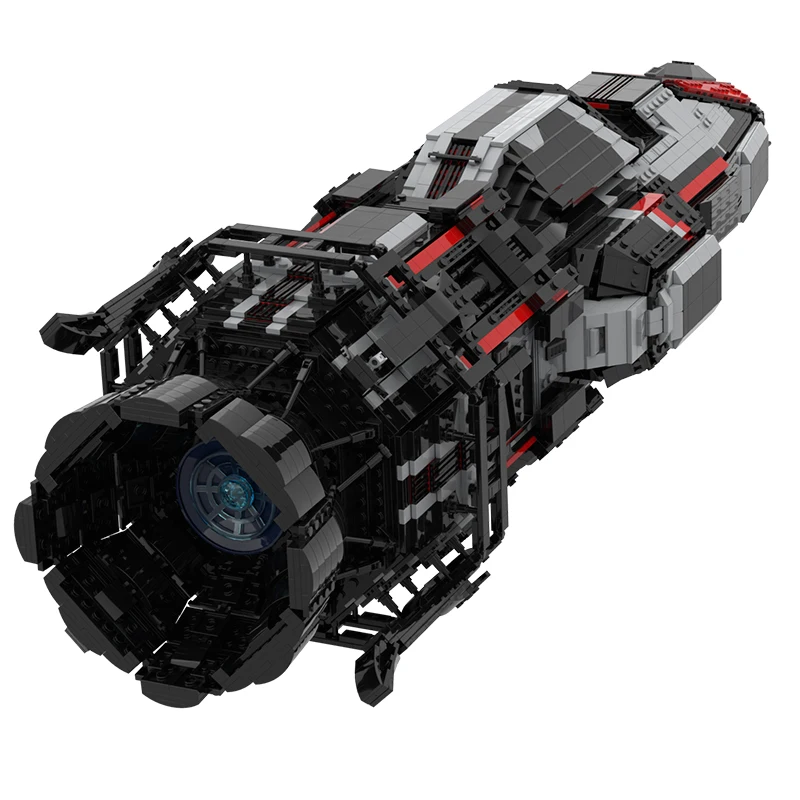 

BuildMOC Rocinante Season 4 Building Blocks Rossi Nant Warship Toys For Boys Educational Gifts For Children Exercise The Brain